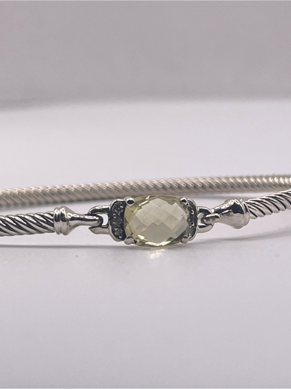 David Yurman Chatelaine Bracelet with Diamonds and Lemon Citrine - Picture 8 of 13